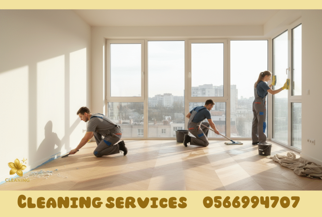 Post Construction Cleaning in Sharjah