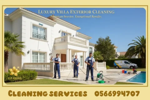 تنظيف بعد التشطيب