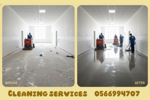 Post Construction Cleaning in Sharjah
