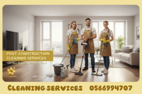 Post Construction Cleaning in Dubai
