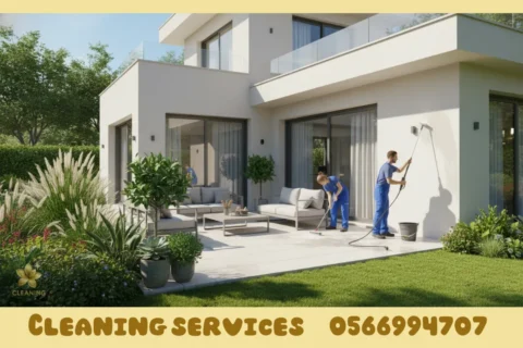 تنظيف خارجي في دبي