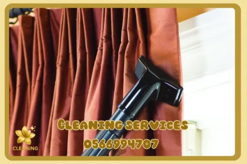 Curtain cleaning in Dubai