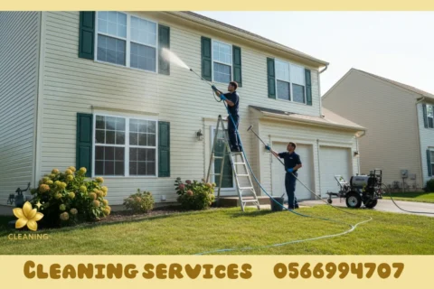 تنظيف خارجي في أبوظبي