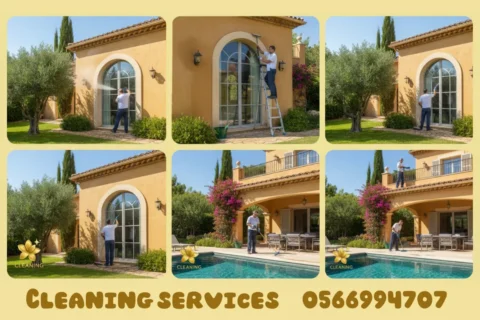 Exterior Cleaning in Abu Dhabi